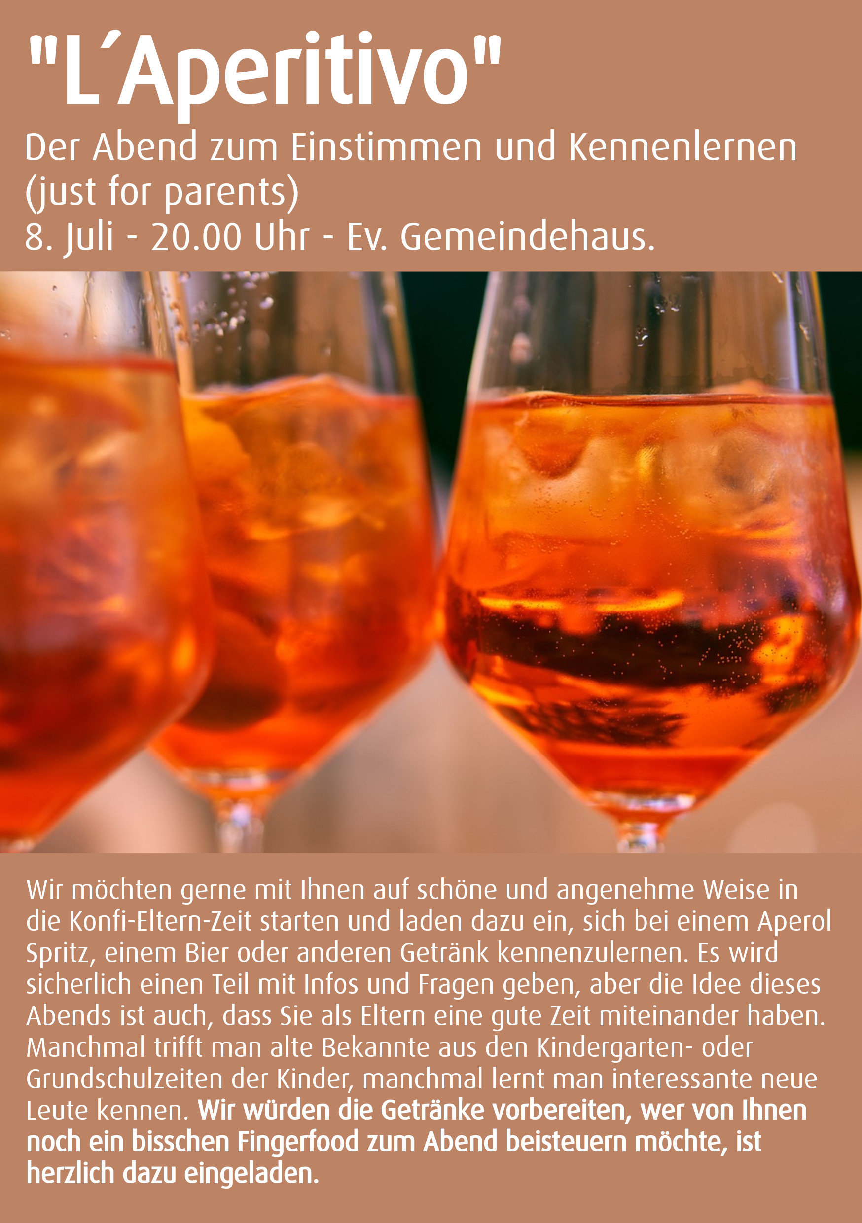 Elternabend LAperitivo